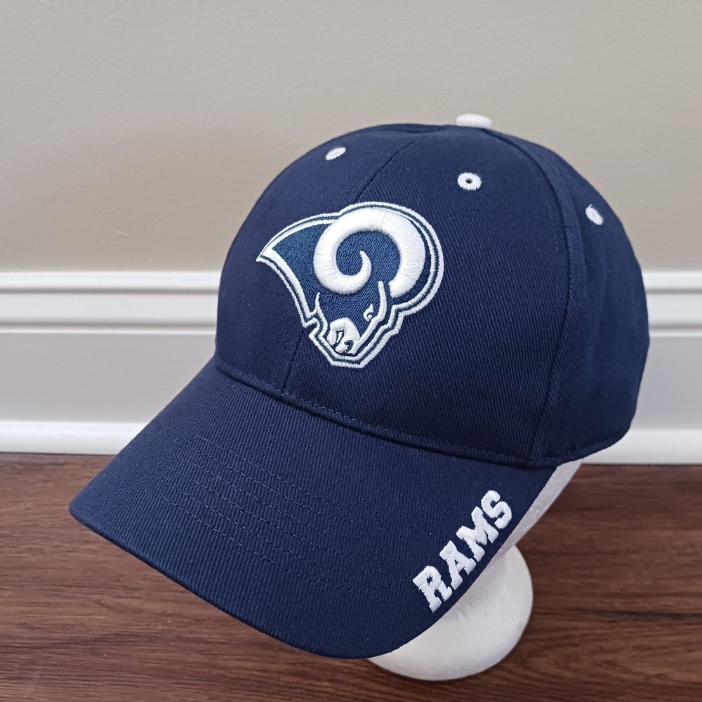 Los Angeles Rams OTS Strapback Adjustable Hat Cap NFL Blue